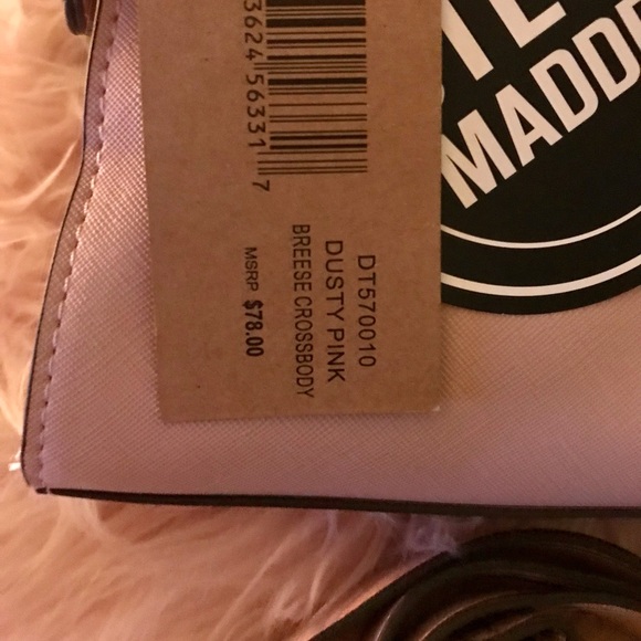 Steve Madden NWT Dusty Pink Crossbody Satchel Bag - Picture 4 of 8
